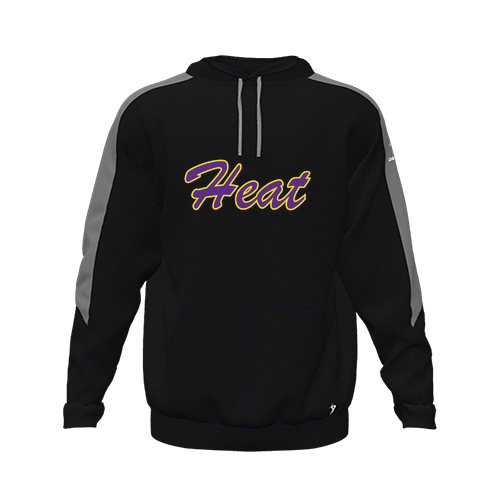 [CUS-DFW-HOOD-FLC-LSL-BLK-YXS-LOGO1] Hoodie (Youth XS, Black, Logo 1)