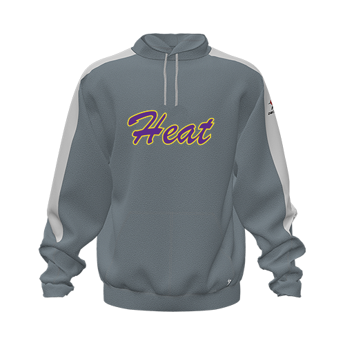 [CUS-DFW-HOOD-FLC-LSL-GRY-YXS-LOGO1] Hoodie (Youth XS, Gray, Logo 1)