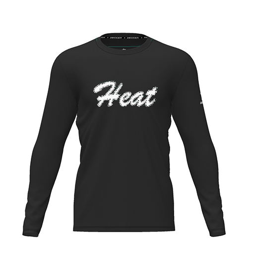 [FTLCDFBK-YXS-LOGO1] Dri Fit Performance T-Shirt (Youth XS, Black, Logo 1, Long Sleeve)