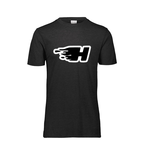 [FTSCUBBK-AS-LOGO2] Decker Men's Tri-Blend T-Shirt - Short Sleeve (Adult S, Black, Logo 2)