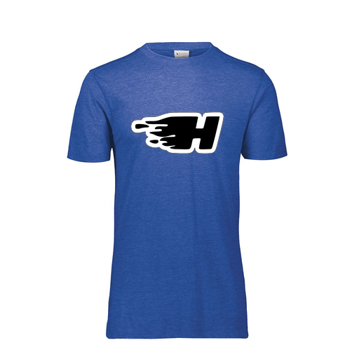 [FTSCUBNV-AS-LOGO2] Decker Men's Tri-Blend T-Shirt - Short Sleeve (Adult S, Navy, Logo 2)