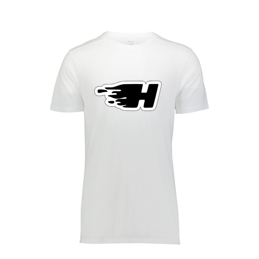 [FTSCUBWH-YS-LOGO2] Decker Youth Tri-Blend T-Shirt - Short Sleeve (Youth S, White, Logo 2)