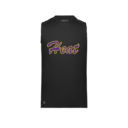 [222593.080.S-LOGO1] Men's CoolDry TankTop (Adult S, Black, Logo 1)