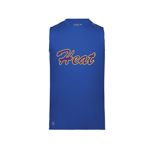 [222593.060.S-LOGO1] Men's CoolDry TankTop (Adult S, Royal, Logo 1)