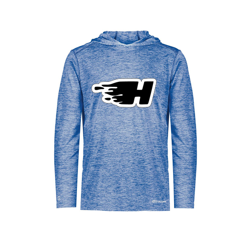 [FOLHCGRY-AS-LOGO2] Decker Men's Charge Hoodie (Adult S, Royal, Logo 2)