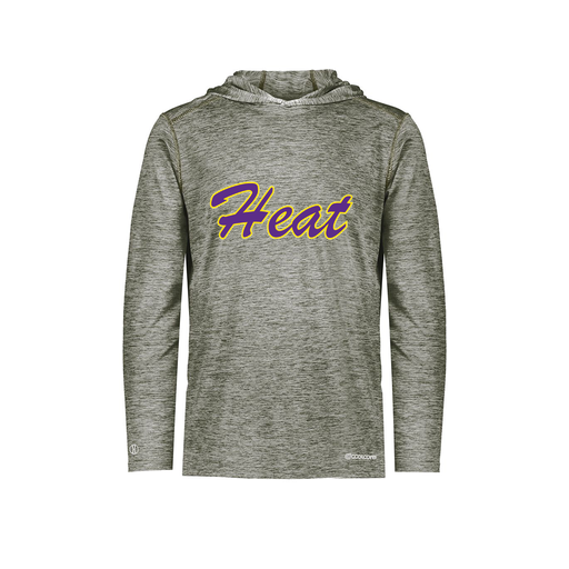 [FOLHCGGY-AS-LOGO1] Decker Men's Charge Hoodie (Adult S, Gray, Logo 1)