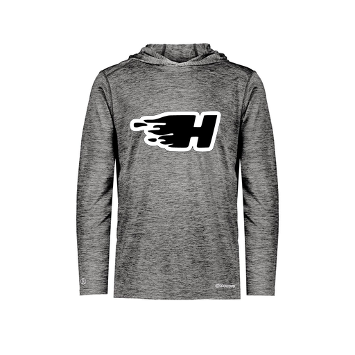 [FOLHCGBK-YS-LOGO2] Decker Youth Charge Hoodie (Youth S, Black, Logo 2)