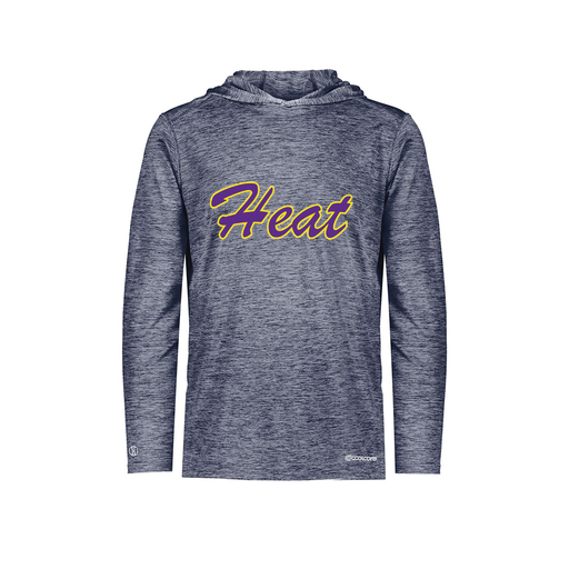 [FOLHCGNV-YS-LOGO1] Decker Youth Charge Hoodie (Youth S, Navy, Logo 1)