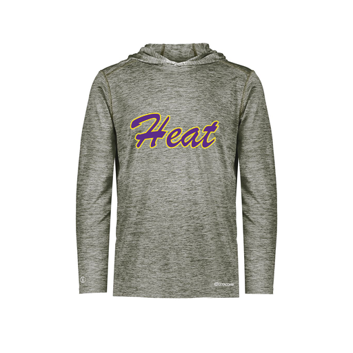 [FOLHCGGY-YS-LOGO1] Decker Youth Charge Hoodie (Youth S, Gray, Logo 1)