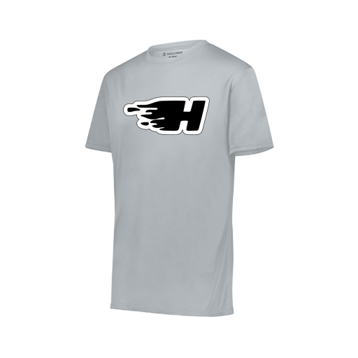 [222819.099.XXS-LOGO2] Youth Movement Dri Fit Shirt (Youth XXS, Silver, Logo 2)