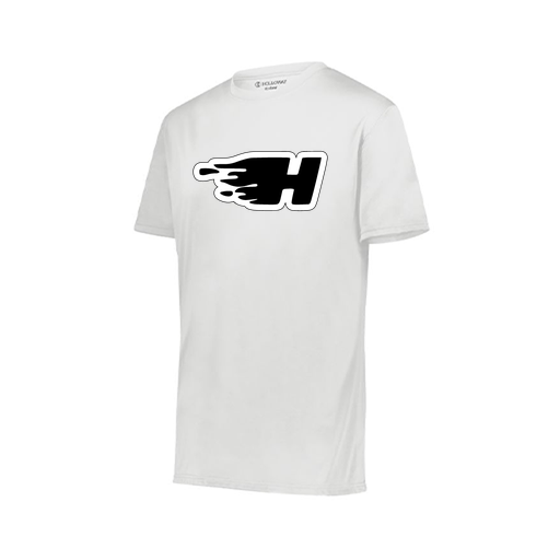 [222819.005.XXS-LOGO2] Youth Movement Dri Fit Shirt (Youth XXS, White, Logo 2)
